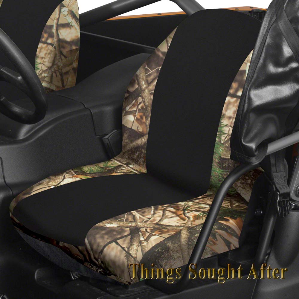 Camo Seat Cover Set For 2010 2011 Yamaha Rhino 450 660 700 Utv Cloth Bucket Ebay